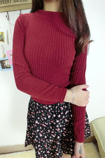 Miss Happy 針織衫 蘑菇街優店的秋日溫柔之選